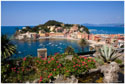 Vista panoramica di Sestri Levante