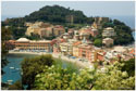 Vista panoramica di Sestri Levante