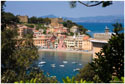 Vista panoramica di Sestri Levante